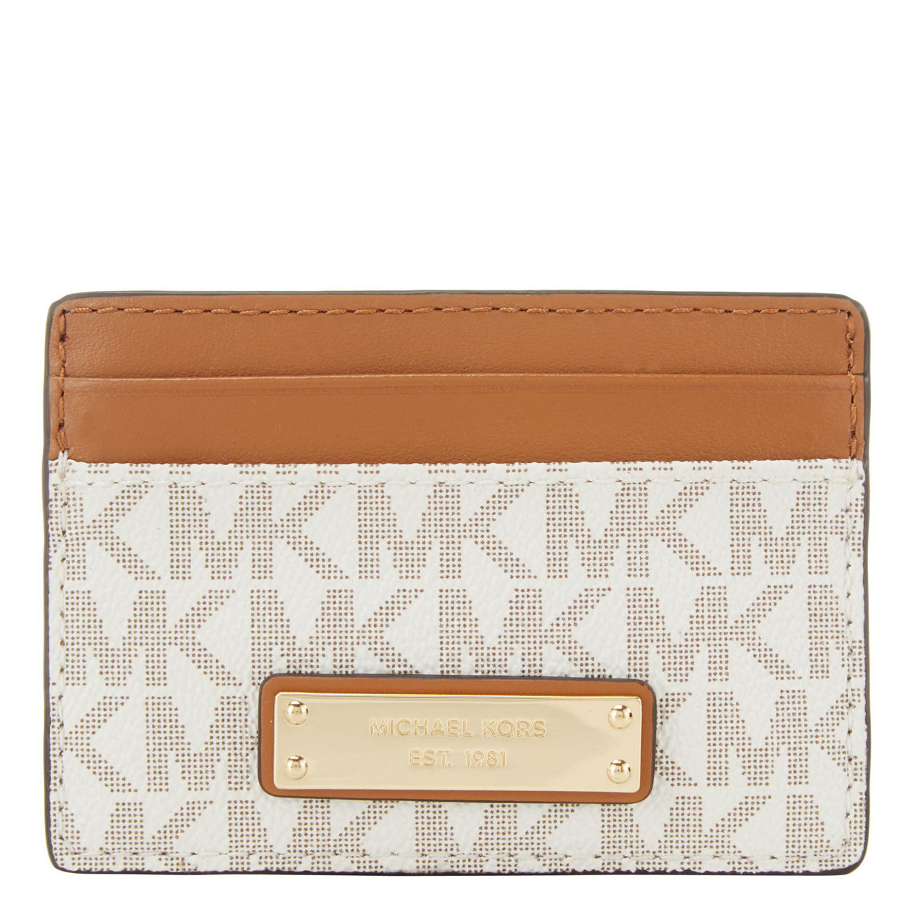 Michael kors jet set outlet travel flap card holder