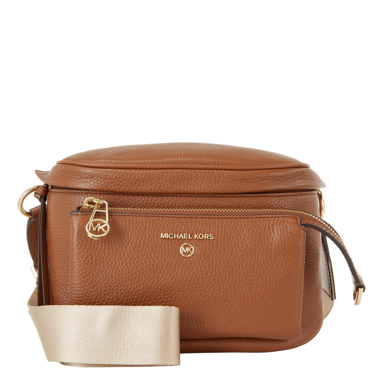 MICHAEL MICHAEL KORS Slater Leather Sling Belt Bag