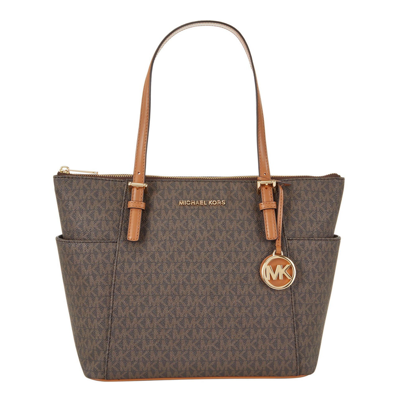 Michael kors tote on sale bag jet set travel