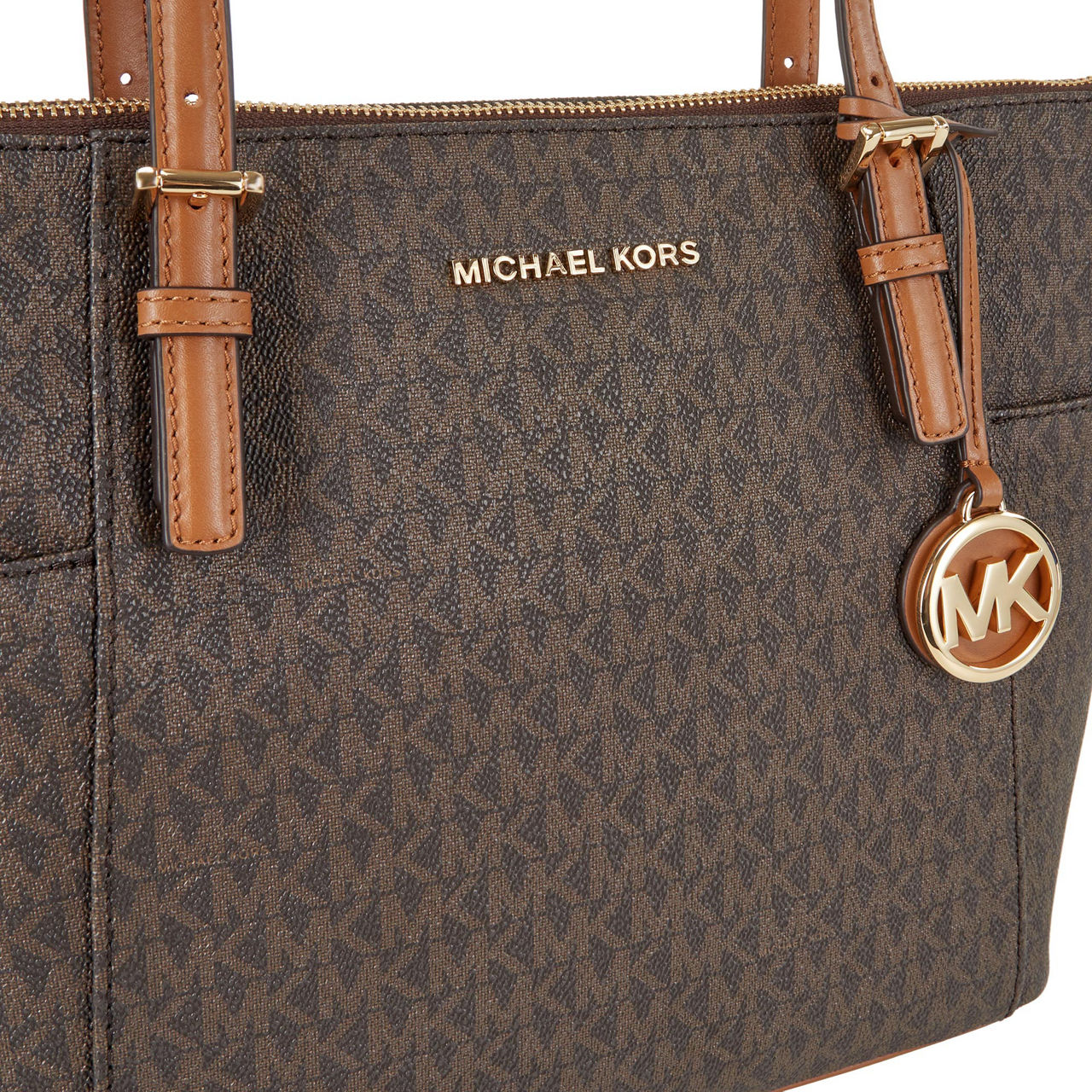 Mk brown tote outlet bag