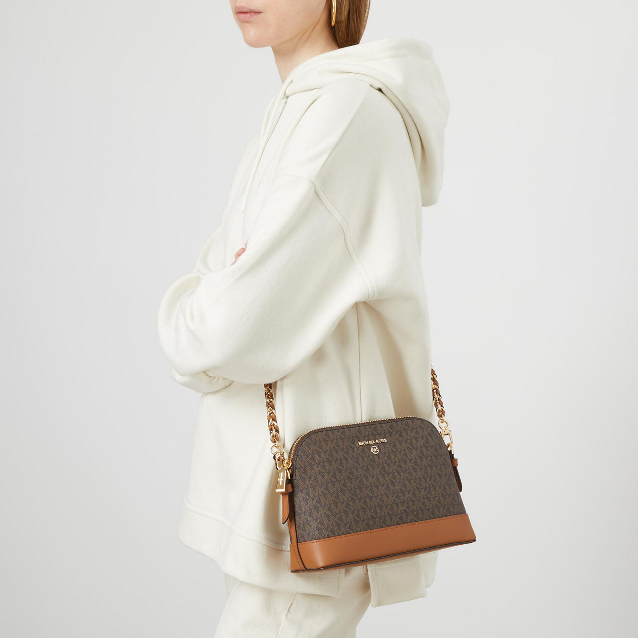 Michael kors monogram clearance crossbody