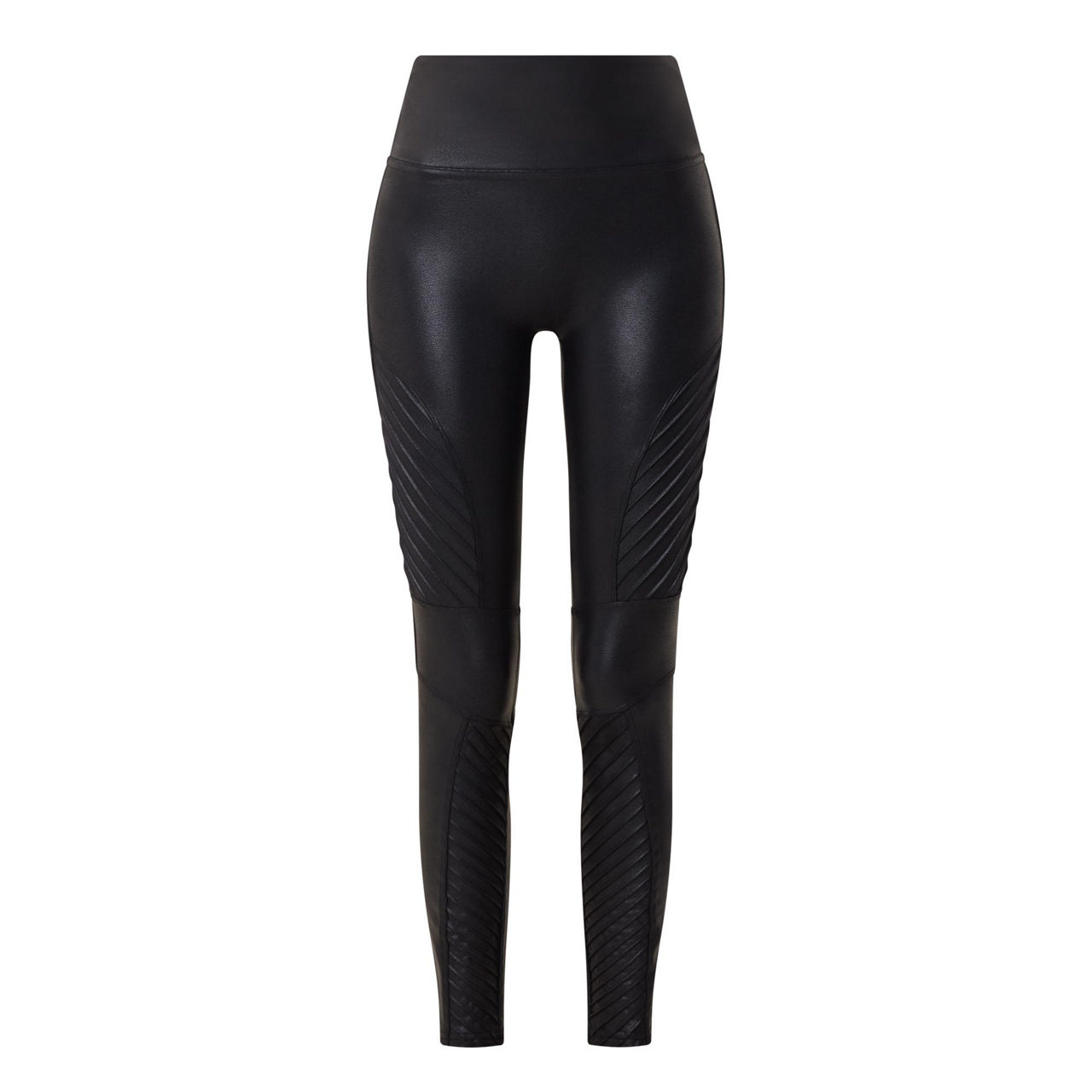 SPANX FAUX LEATHER MOTO LEGGINGS