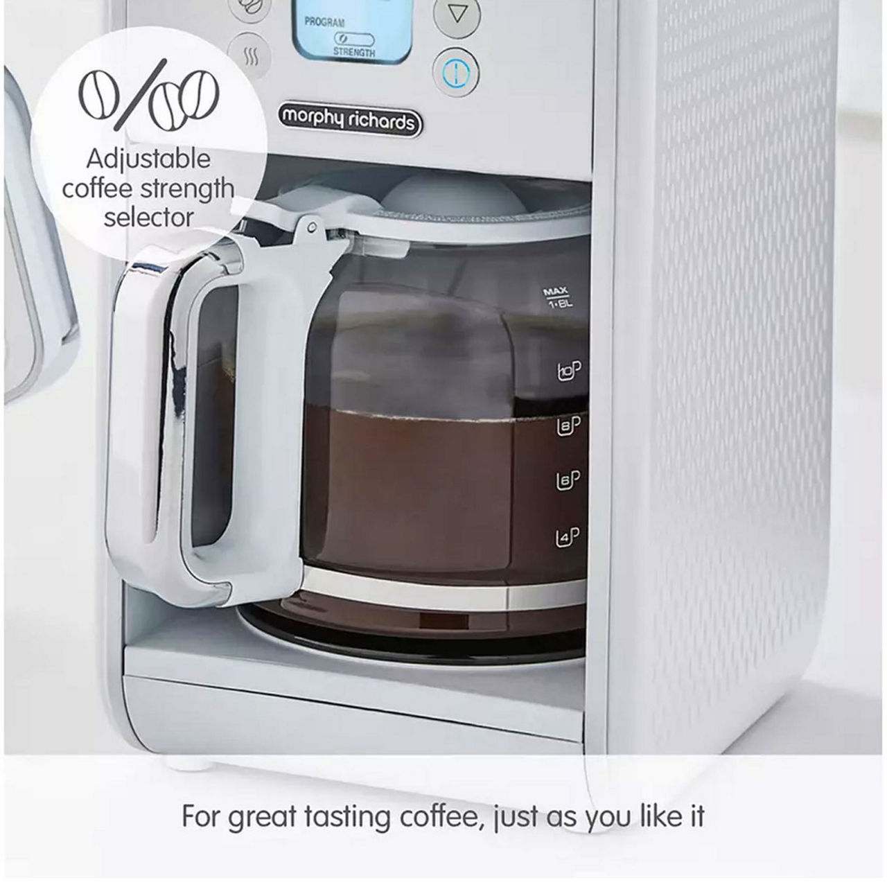 Morphy richards outlet filter coffee machine