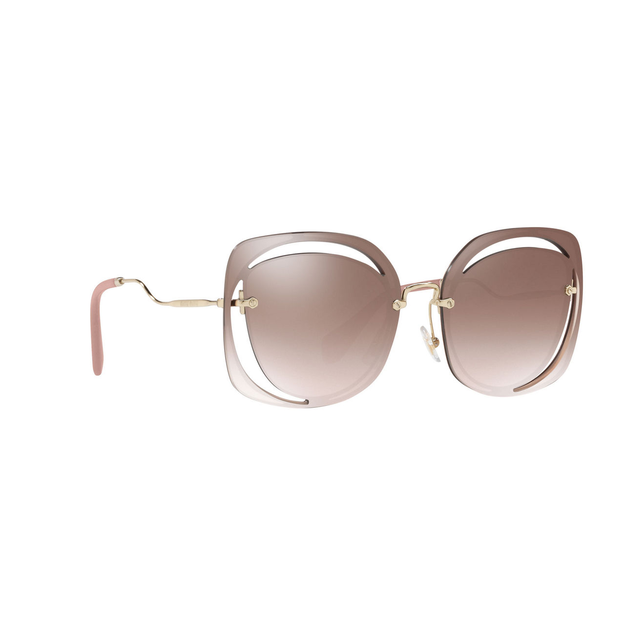 MIU MIU MU 54SS Irregular Sunglasses