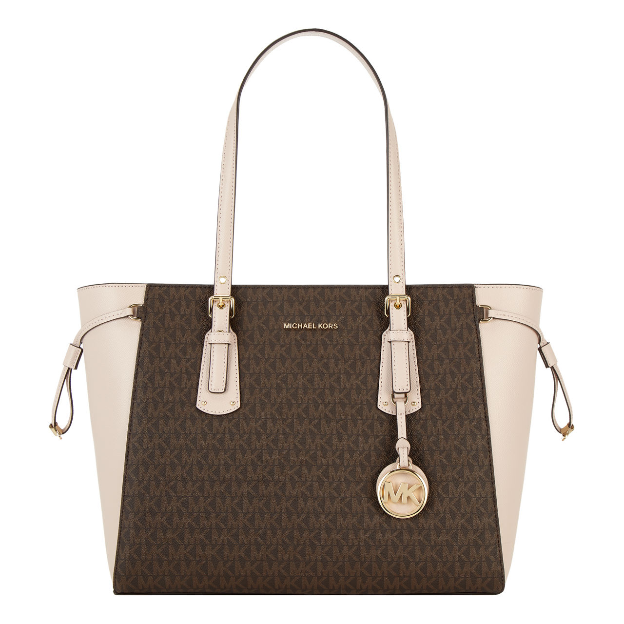 MICHAEL MICHAEL KORS Logo Voyager Large Tote