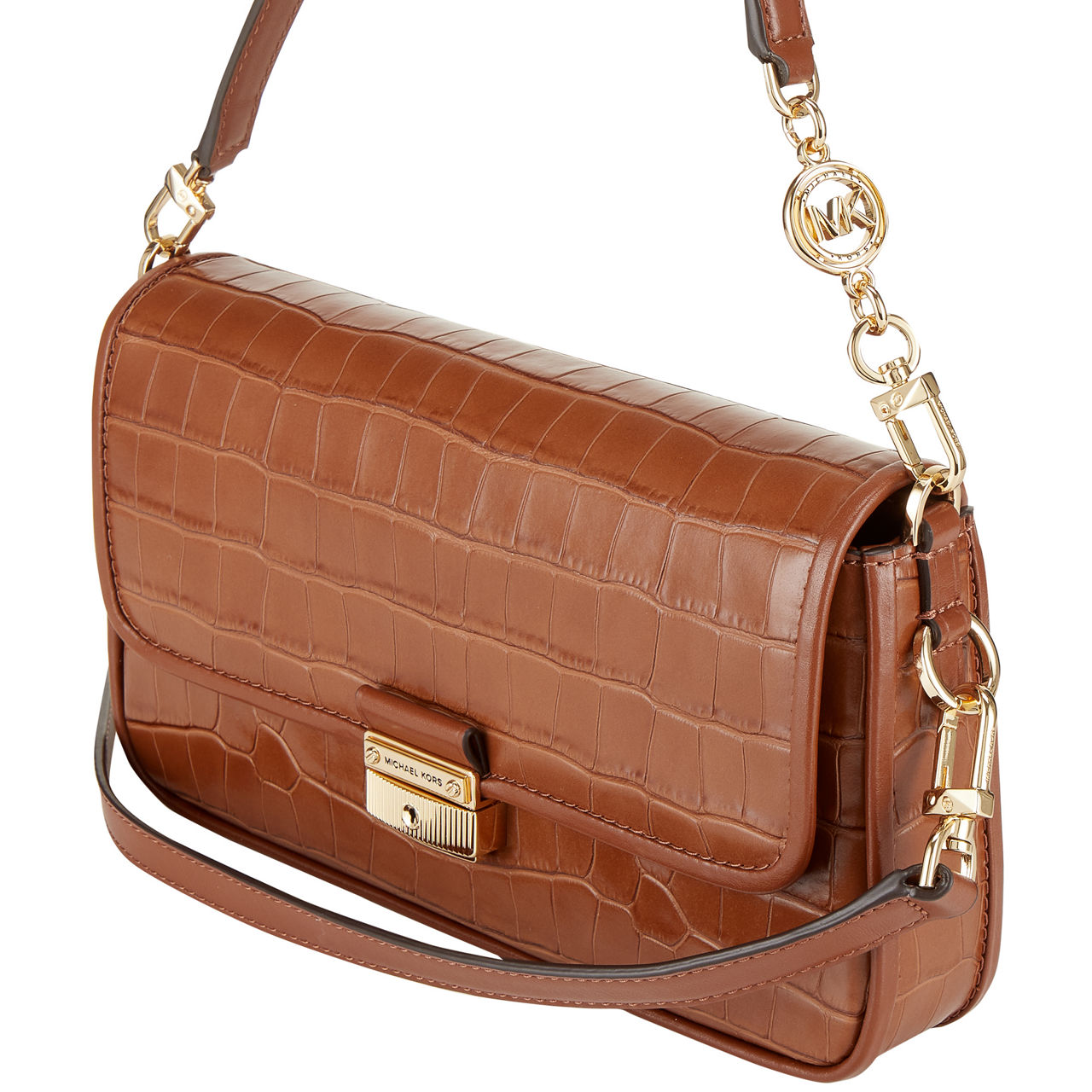 Michael kors shop brown crocodile bag