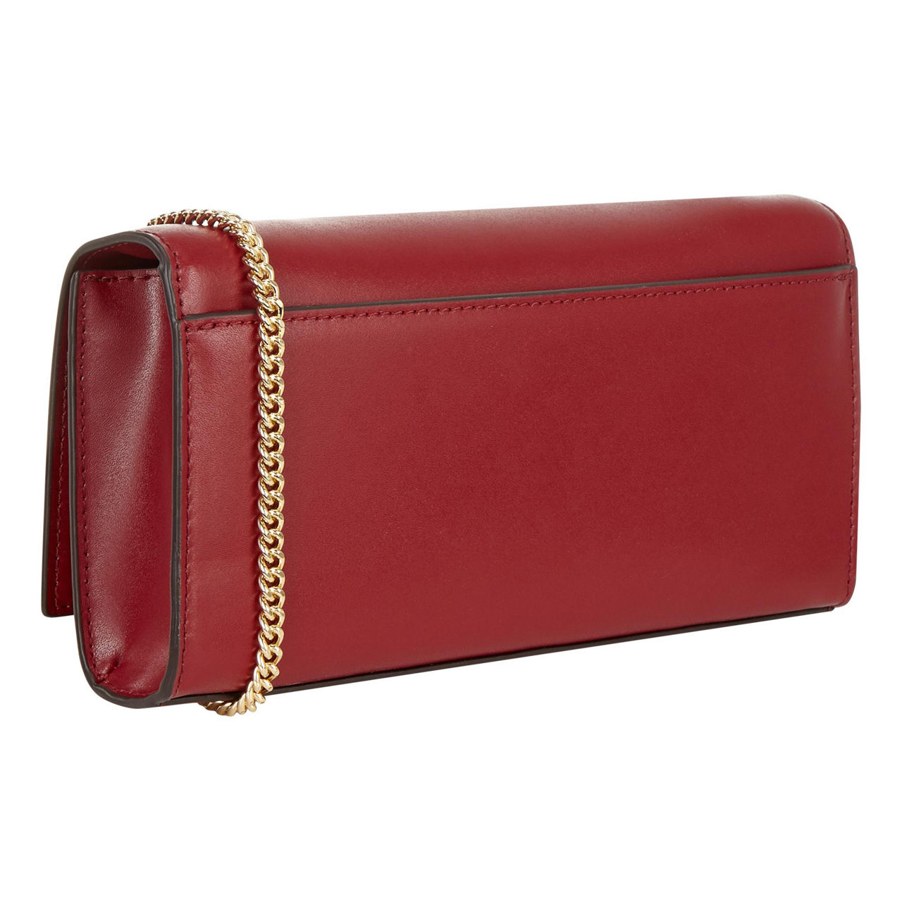 Mott leather clearance chain wallet mk