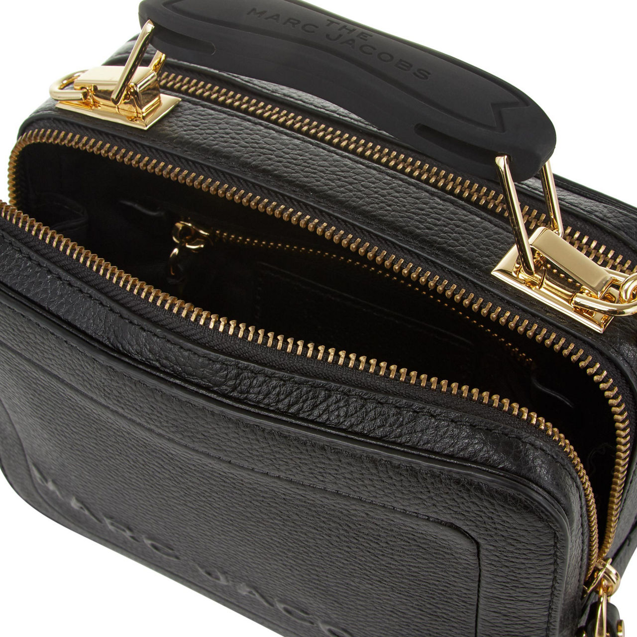 Marc Jacobs Mini Box Crossbody Bag in Black