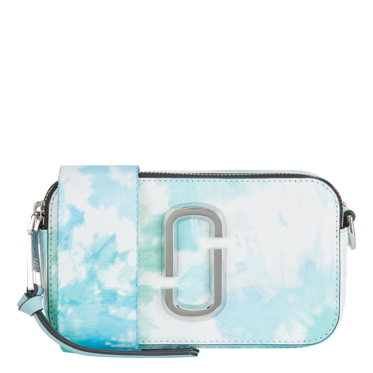 The Tie Dye Snapshot Marc Jacobs bag in saffiano leather