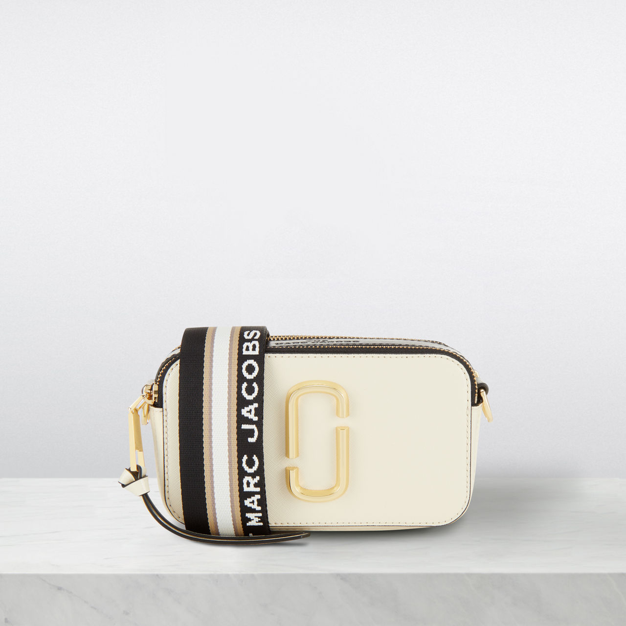 Marc Jacobs, Bags, Marc Jacobs Softshot White Crossbody Bag