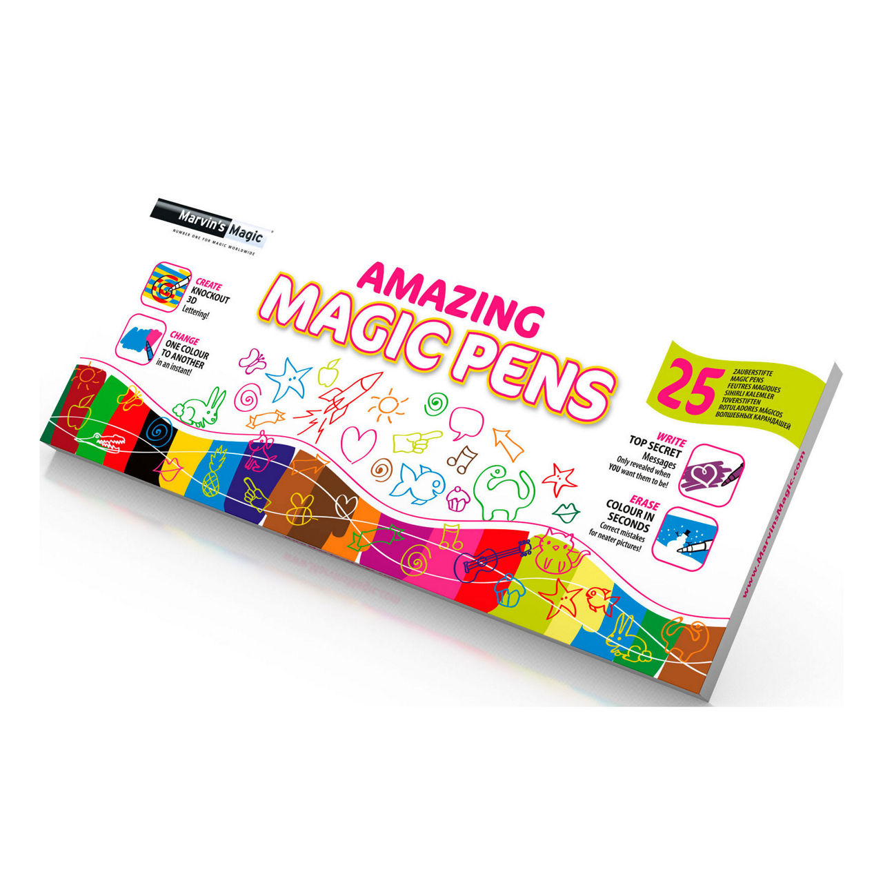 Marvin's Amazing Magic Pens - 20 Pcs