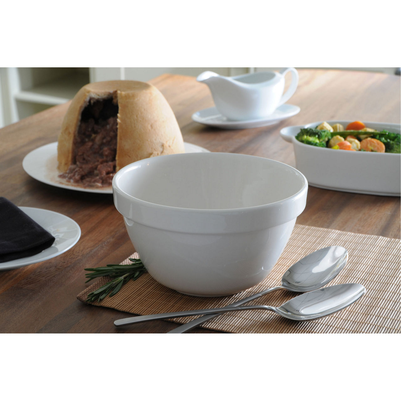 Pudding Basin 16 Cm White