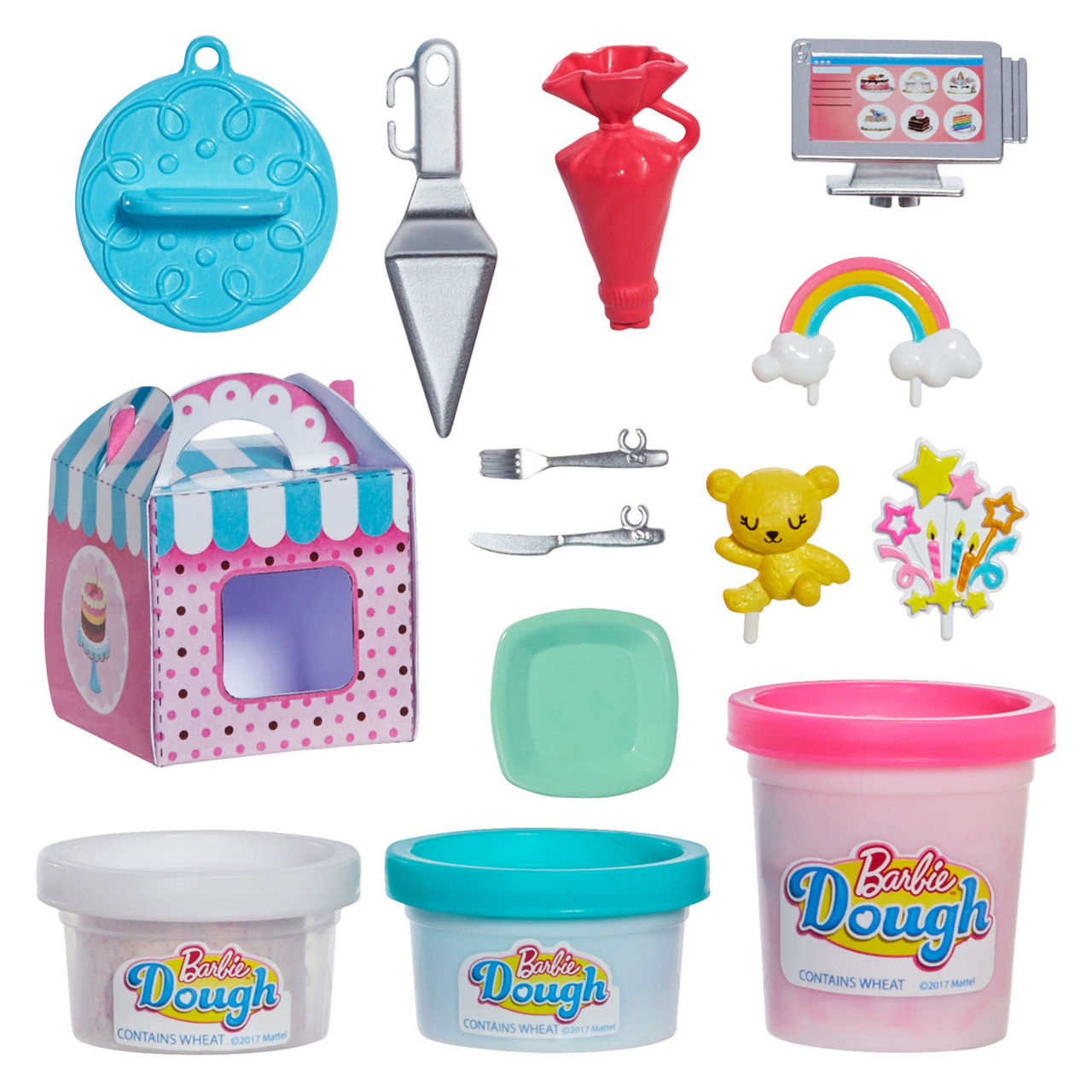 Barbie decorating cake set sale