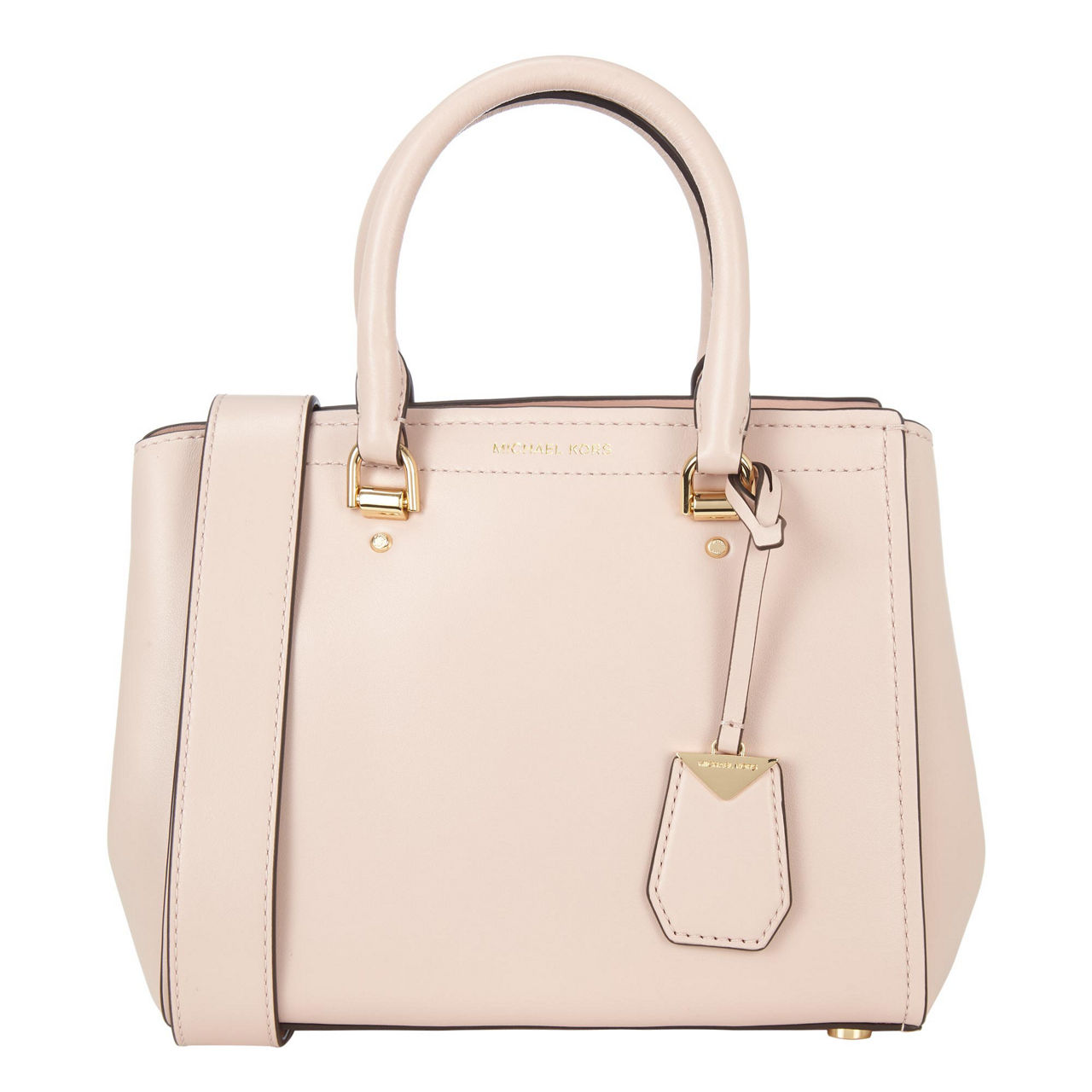 Michael kors shop benning leather satchel