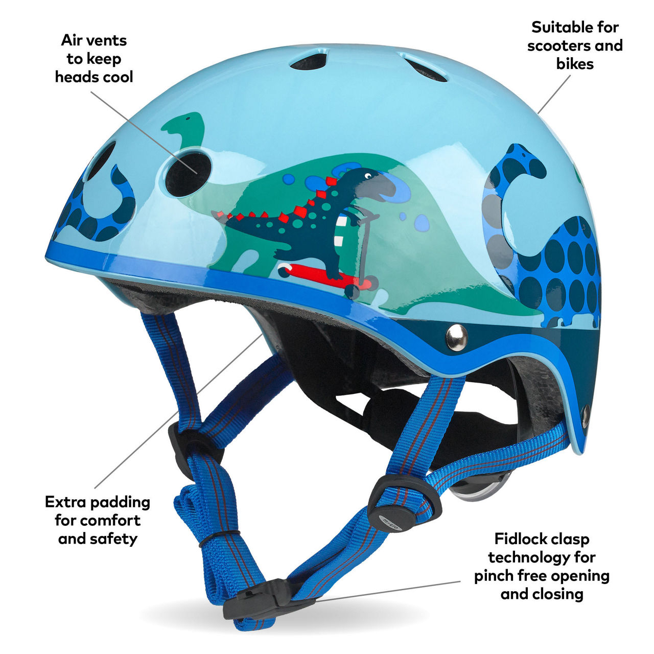 Scootersaurus helmet 2024