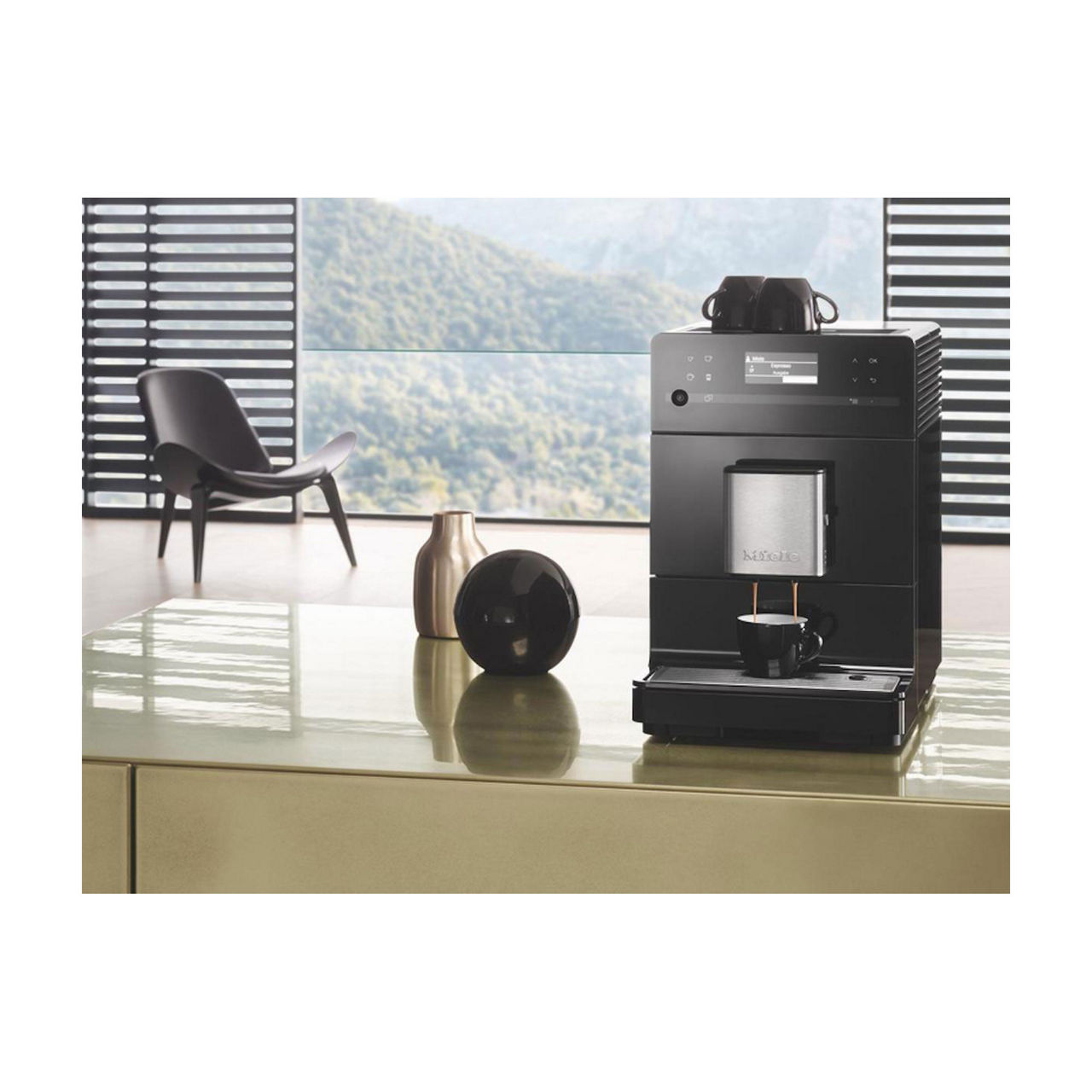 Miele coffee outlet machine