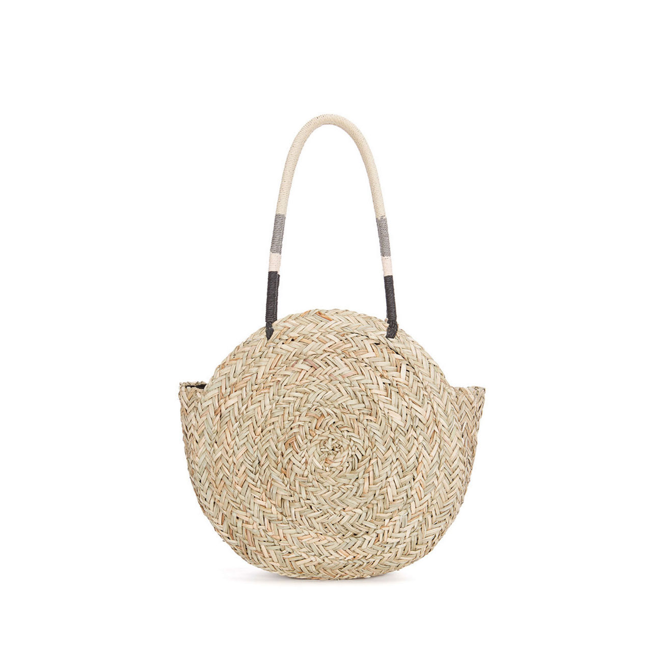 MINT VELVET Mila Round Woven Straw Bag