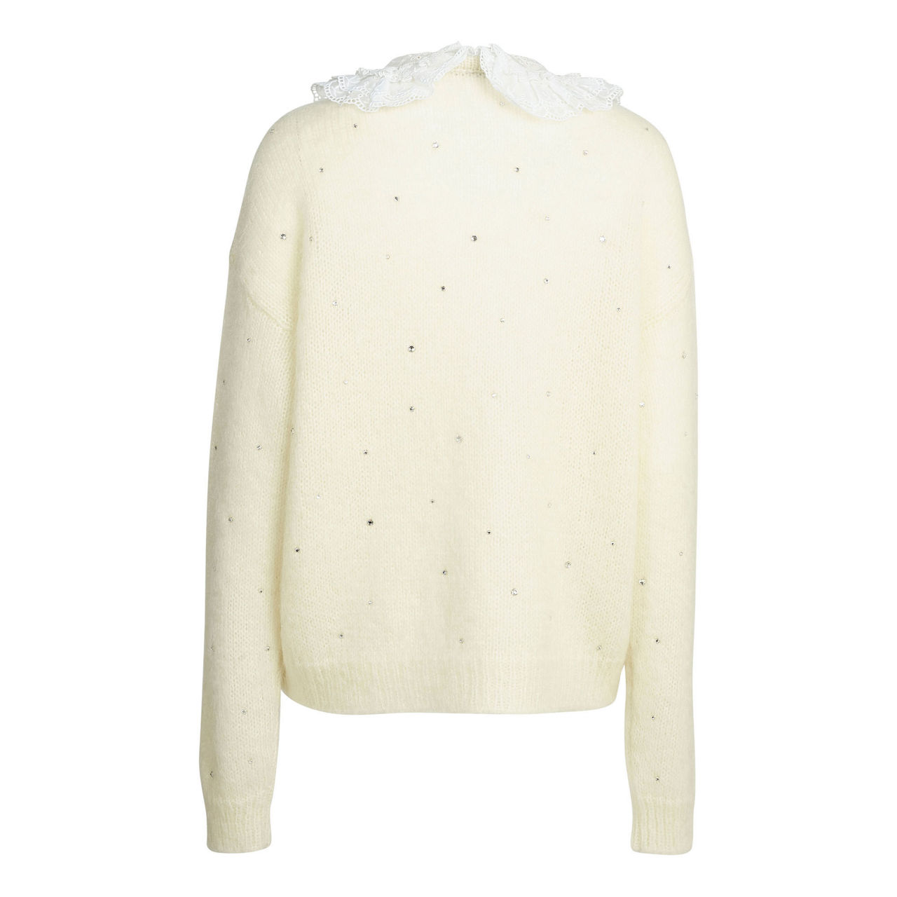 MIU MIU Diamante Mohair Cardigan