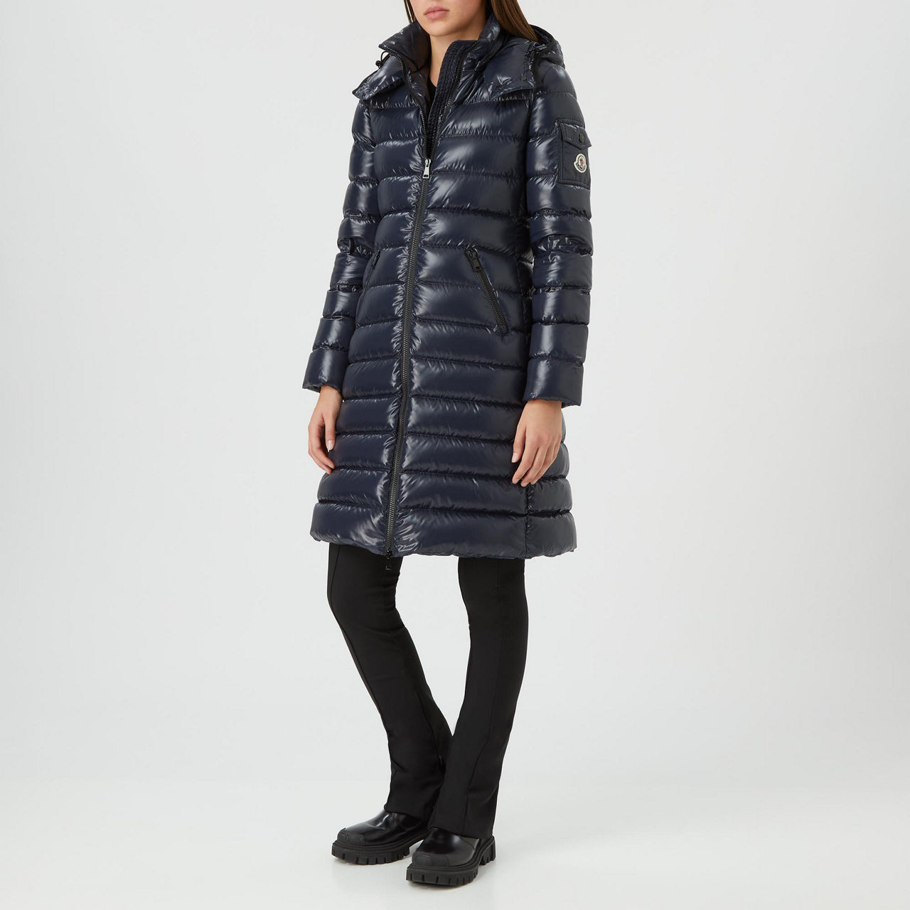 MONCLER Moka Hooded Puffer Coat