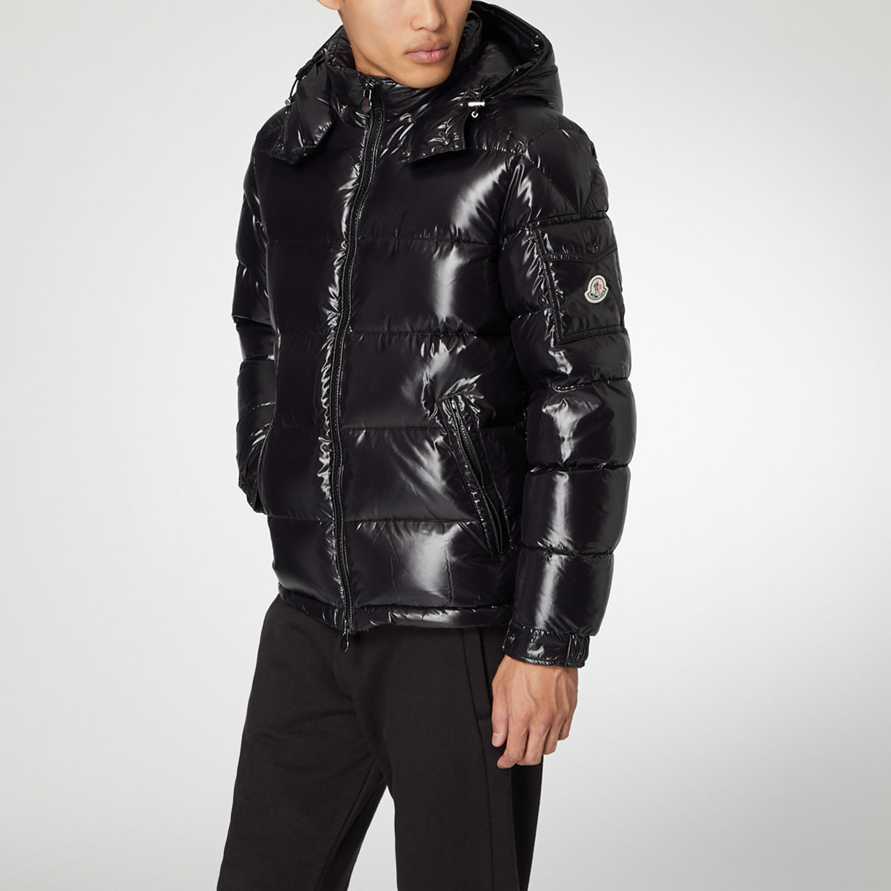 Moncler black clearance down maya jacket