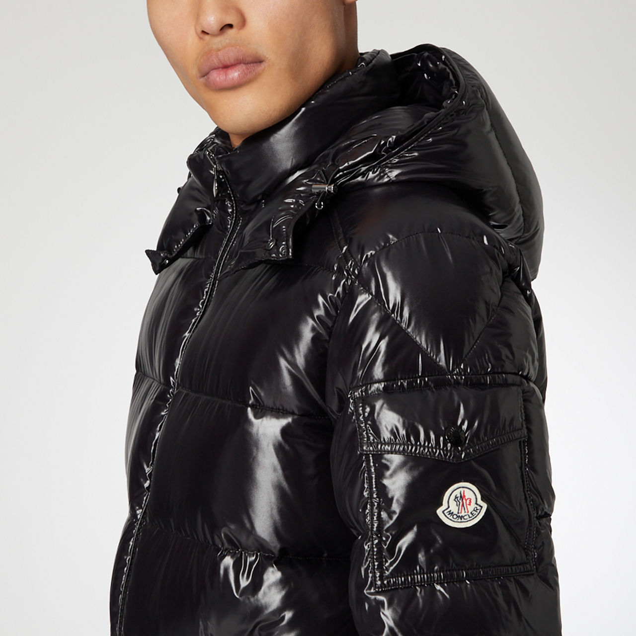 Moncler maya hotsell mens black