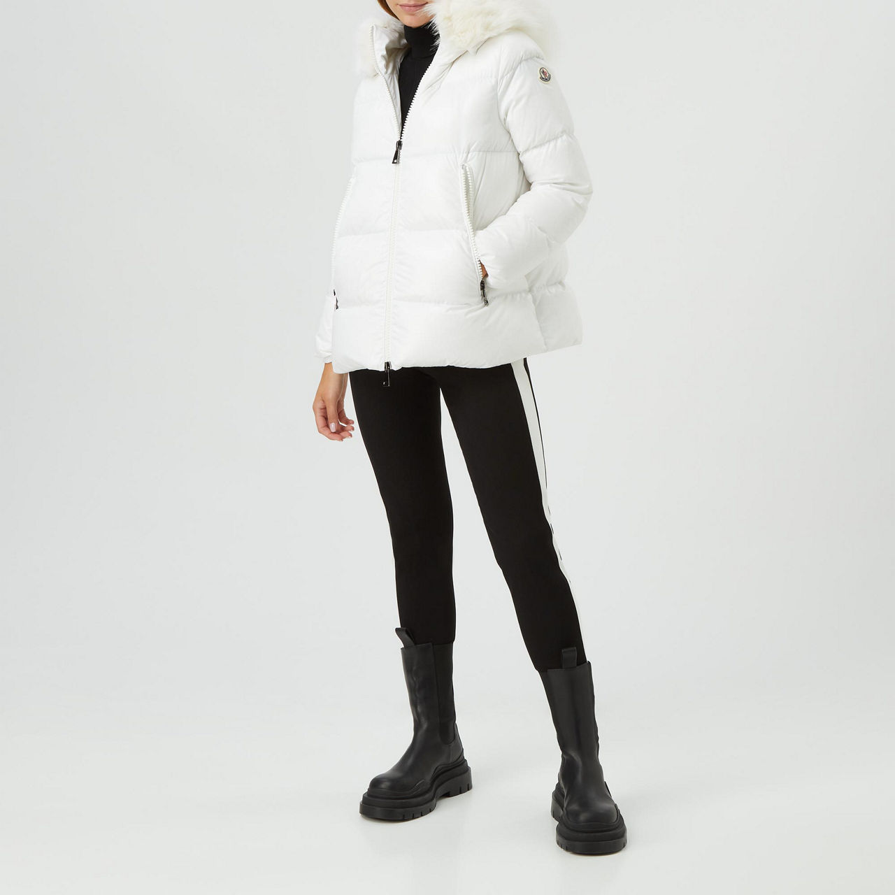 Moncler faux clearance fur