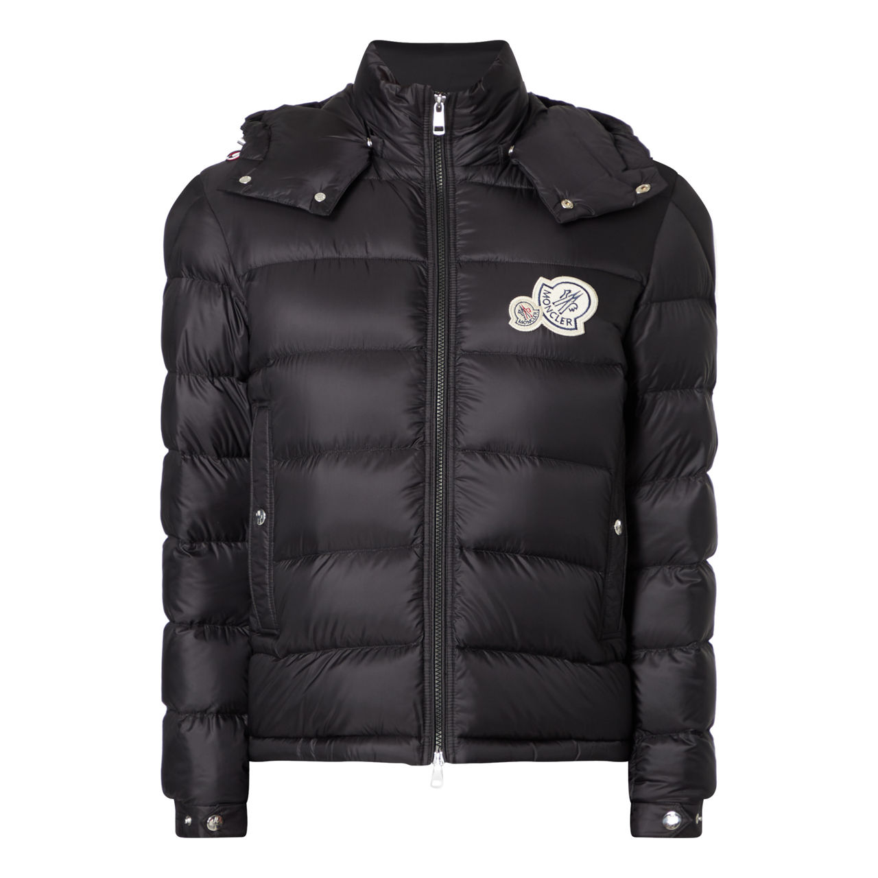 Moncler double cheap logo jacket