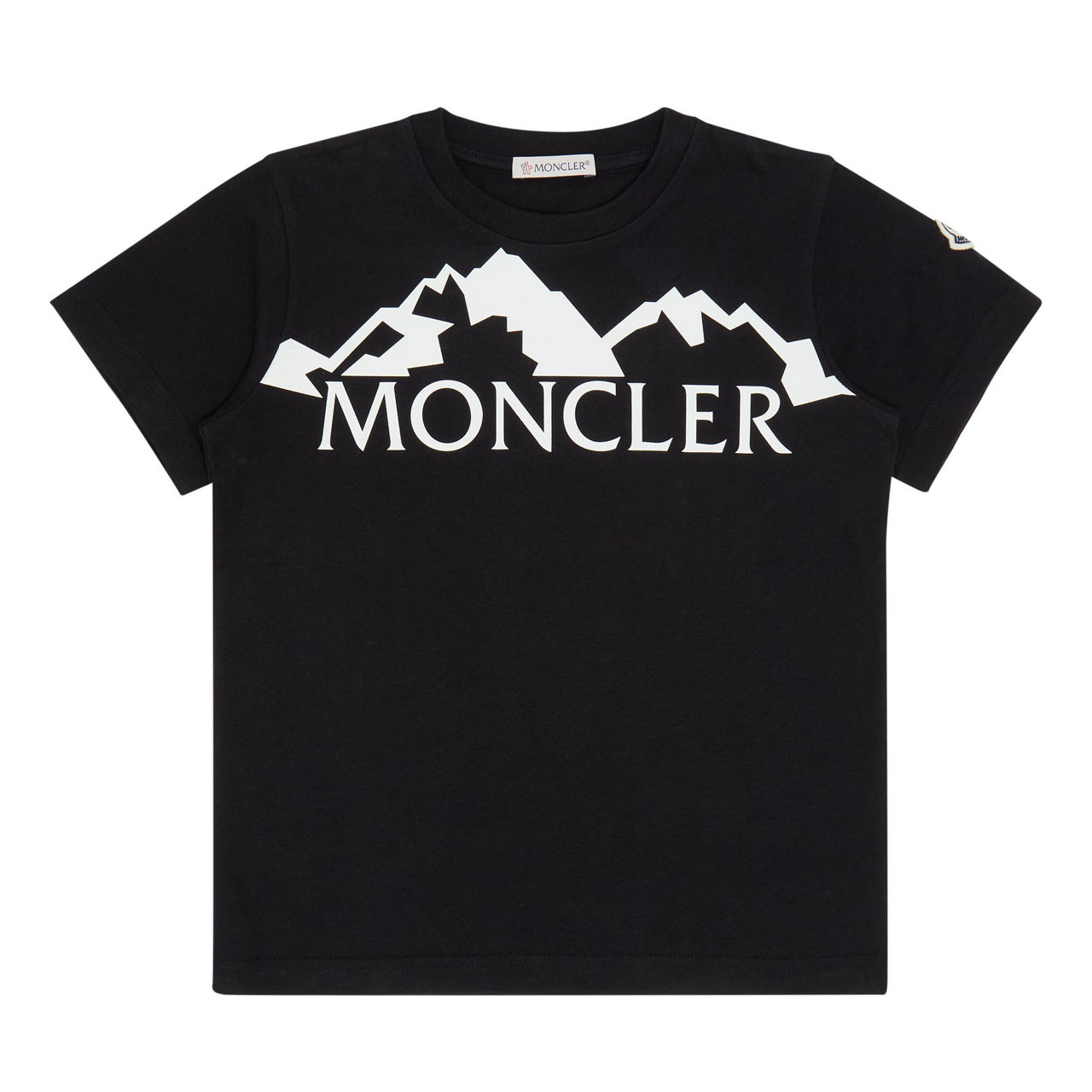 Moncler mountain shop logo t shirt