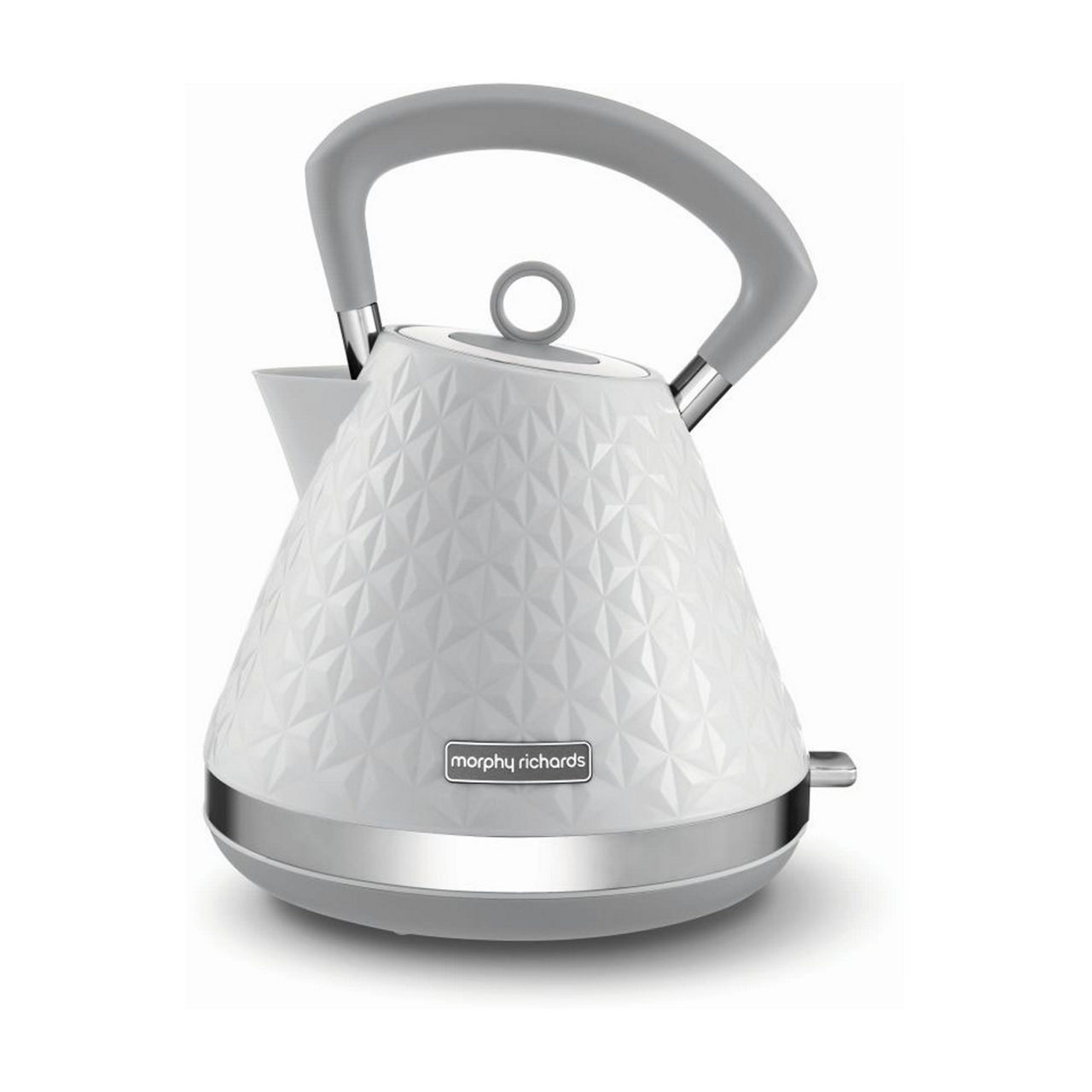 MORPHY RICHARDS Vector Trad Kettle White 1.5L