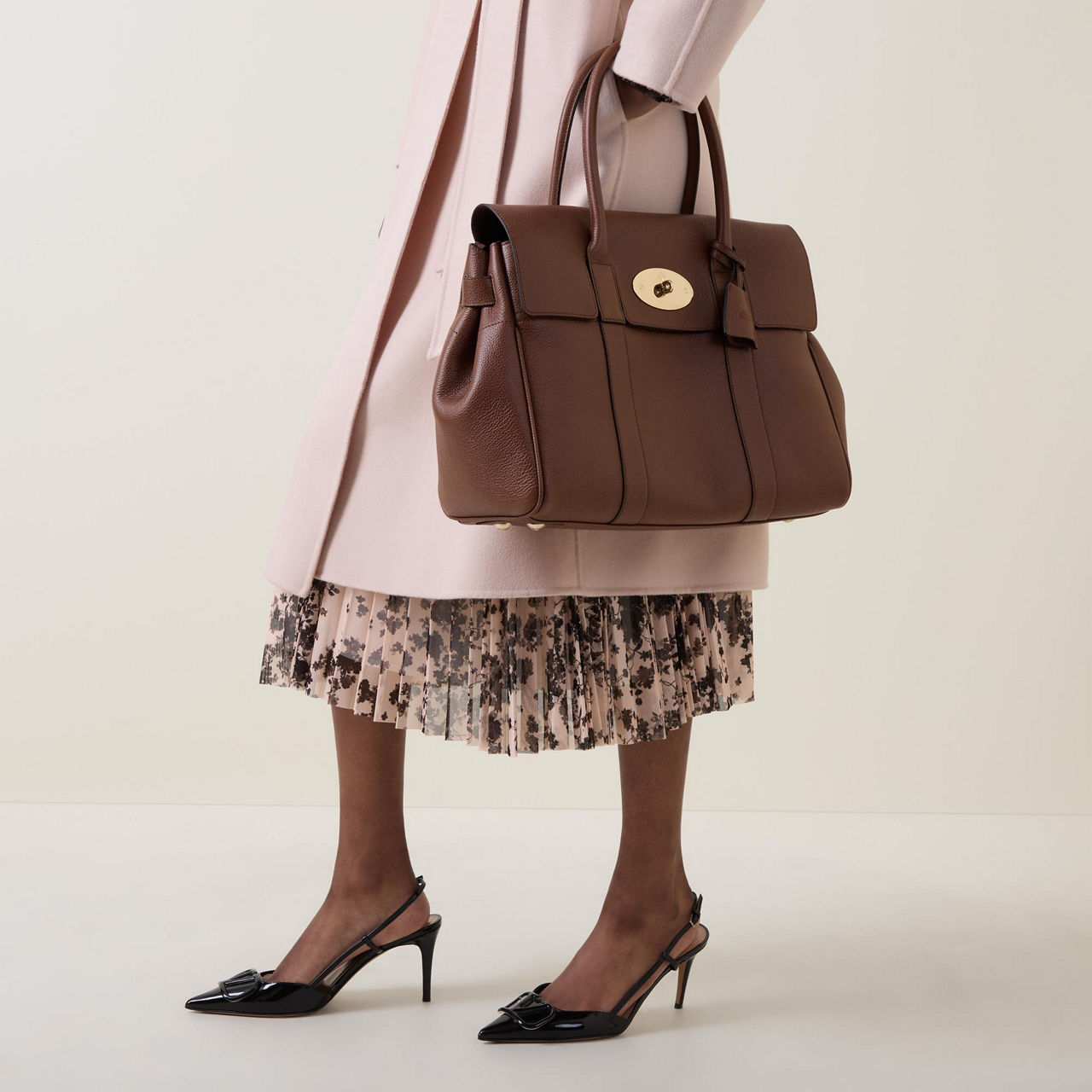 MULBERRY The Sustainable Edit Bayswater Bag Tan