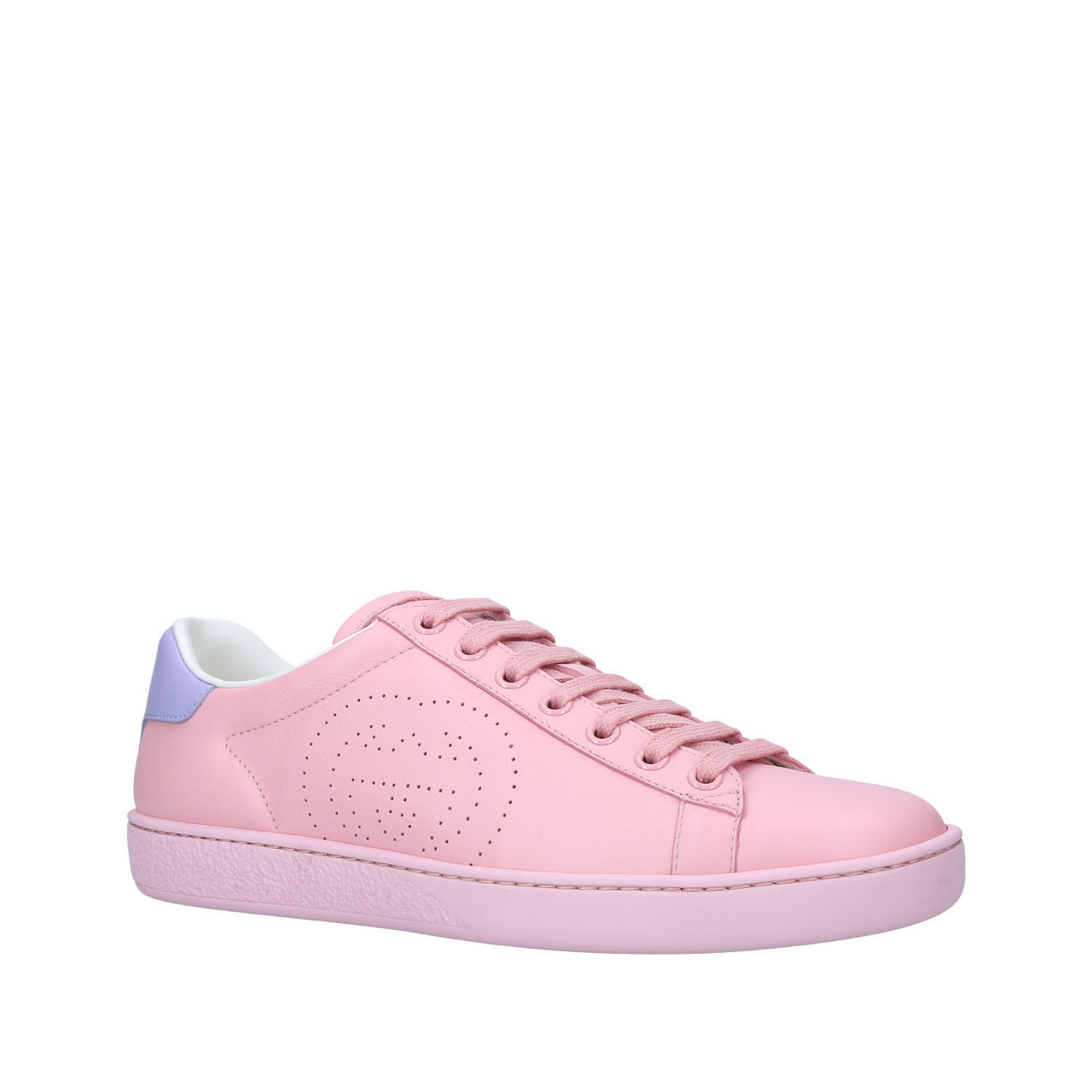 GUCCI New Ace Perforated GG Trainers