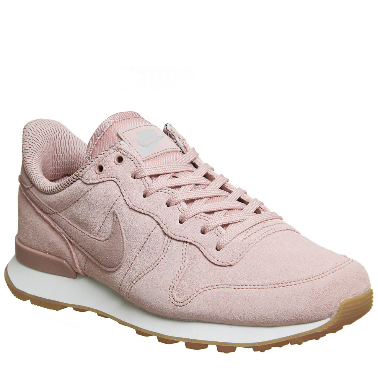 Nike internationalist trainers in particle outlet pink