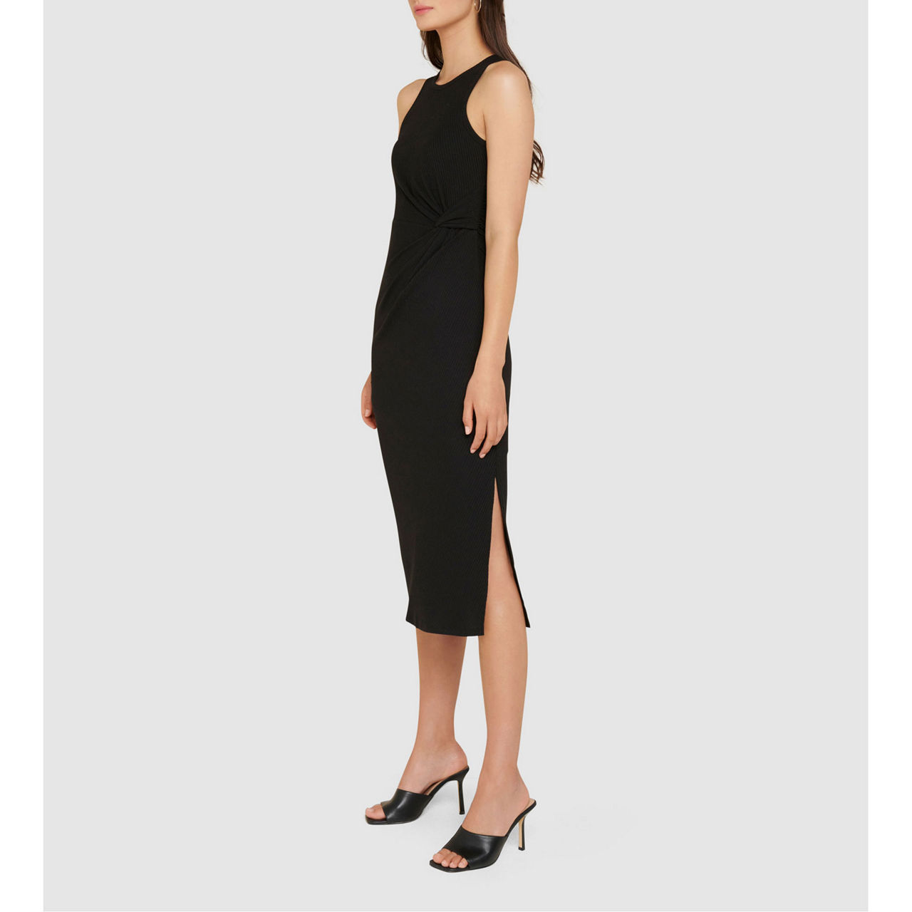 FOREVER NEW Nicola Racer Jersey Midi Dress