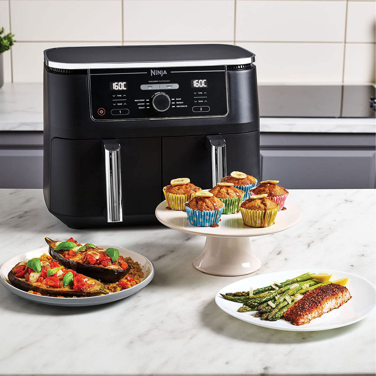 Ninja Foodi Max Dual Zone Air Fryer with Digital Probe