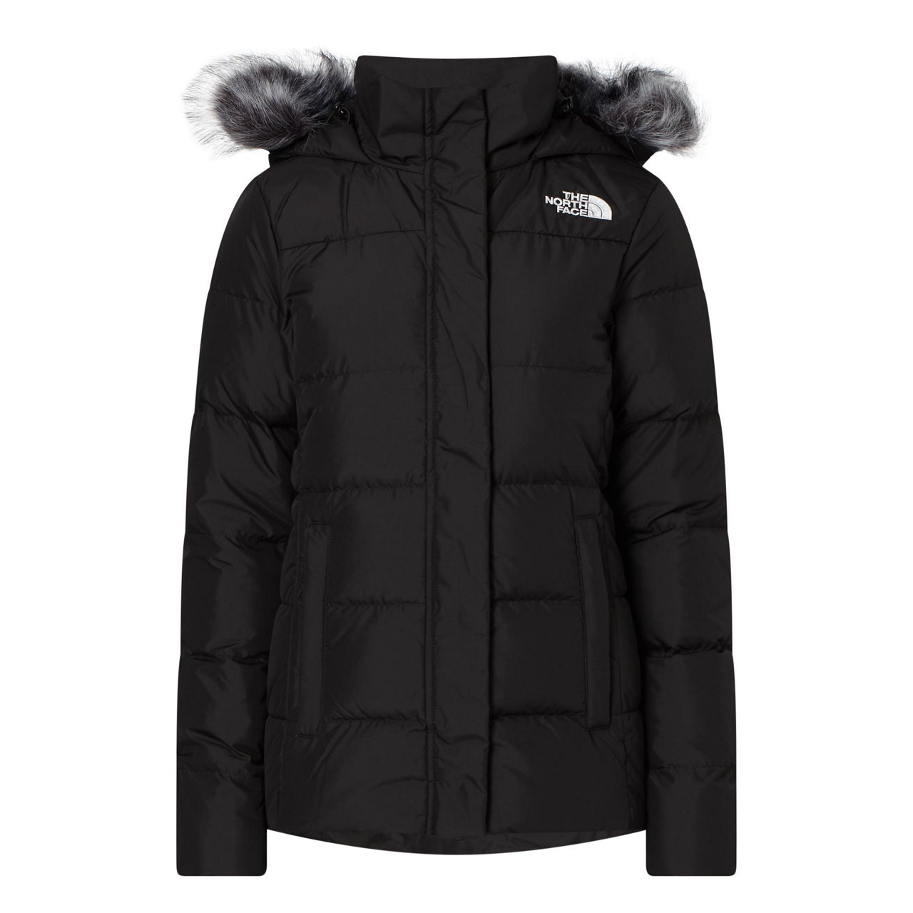 THE NORTH FACE Gotham Faux Fur Hood Puffer Jacket