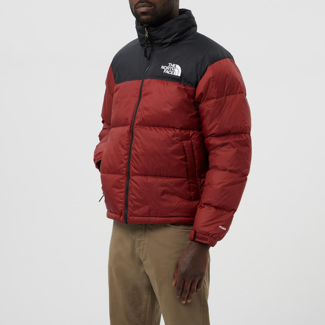 North face shop red nuptse