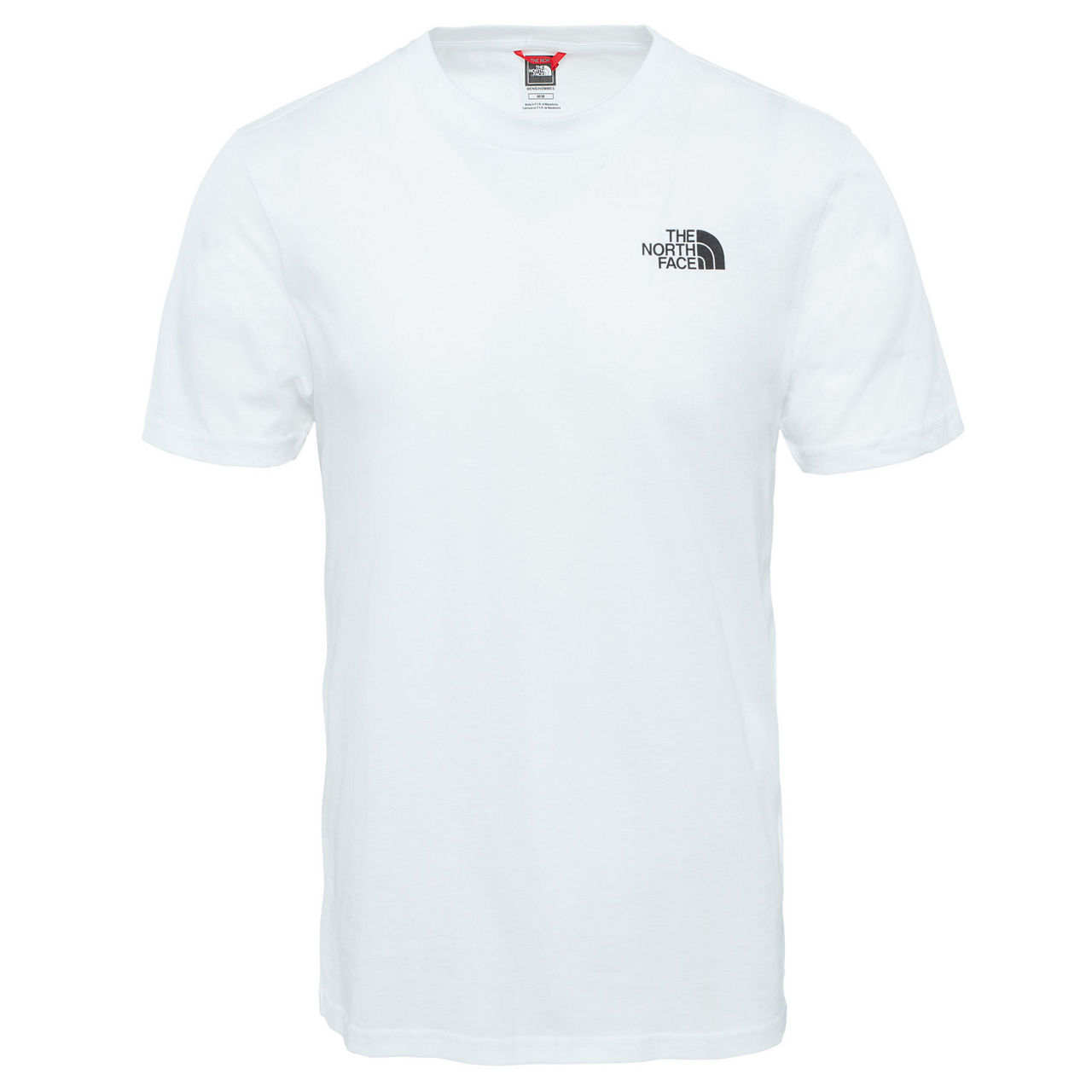 North face logo store t shirt