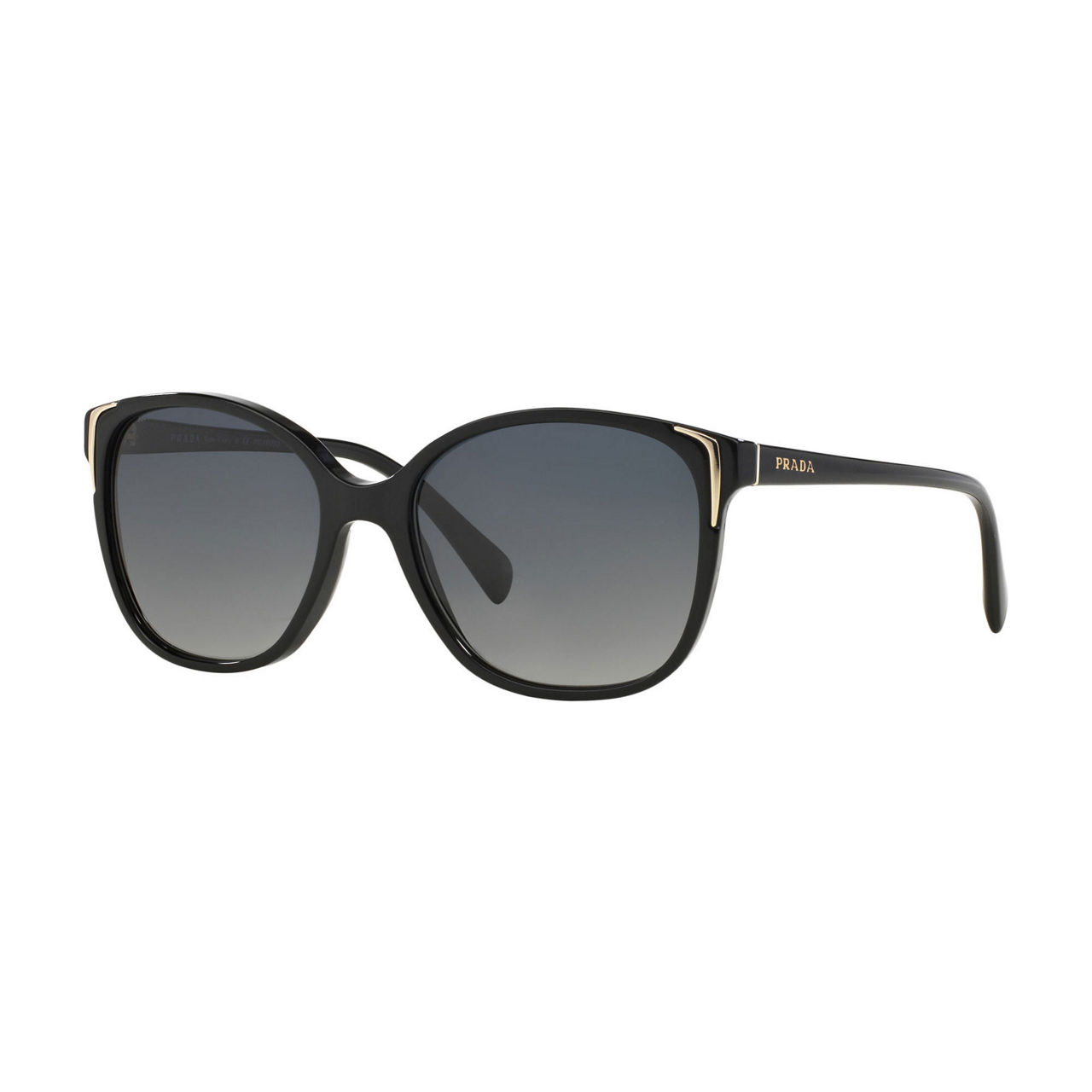 Prada pr 01os polarized brown best sale