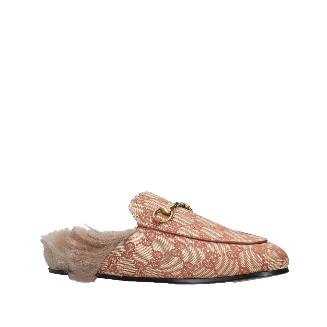 Pink hot sale gucci princetown