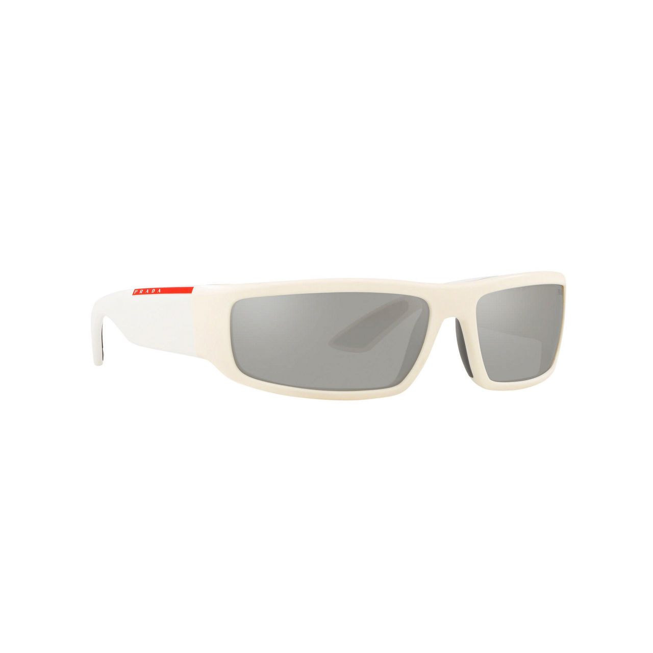 PRADA LINEA ROSSA Active Rectangle Suglasses PS02US WHITE