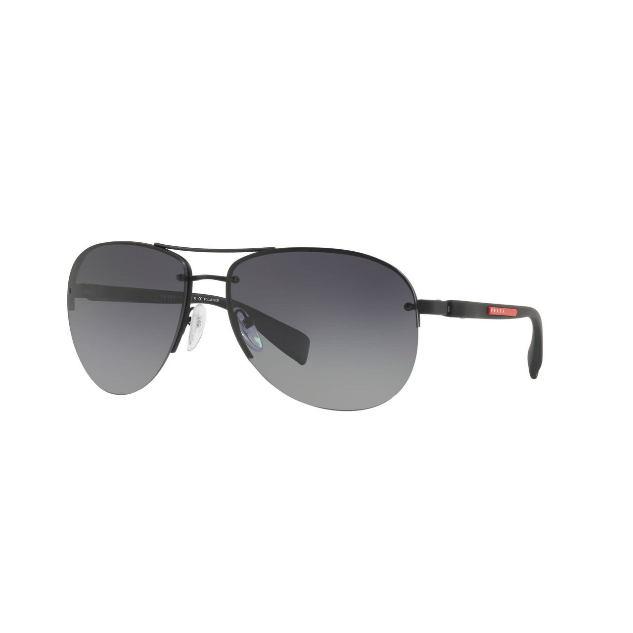 PRADA LINEA ROSSA Pilot Sunglasses PS 56MS 65