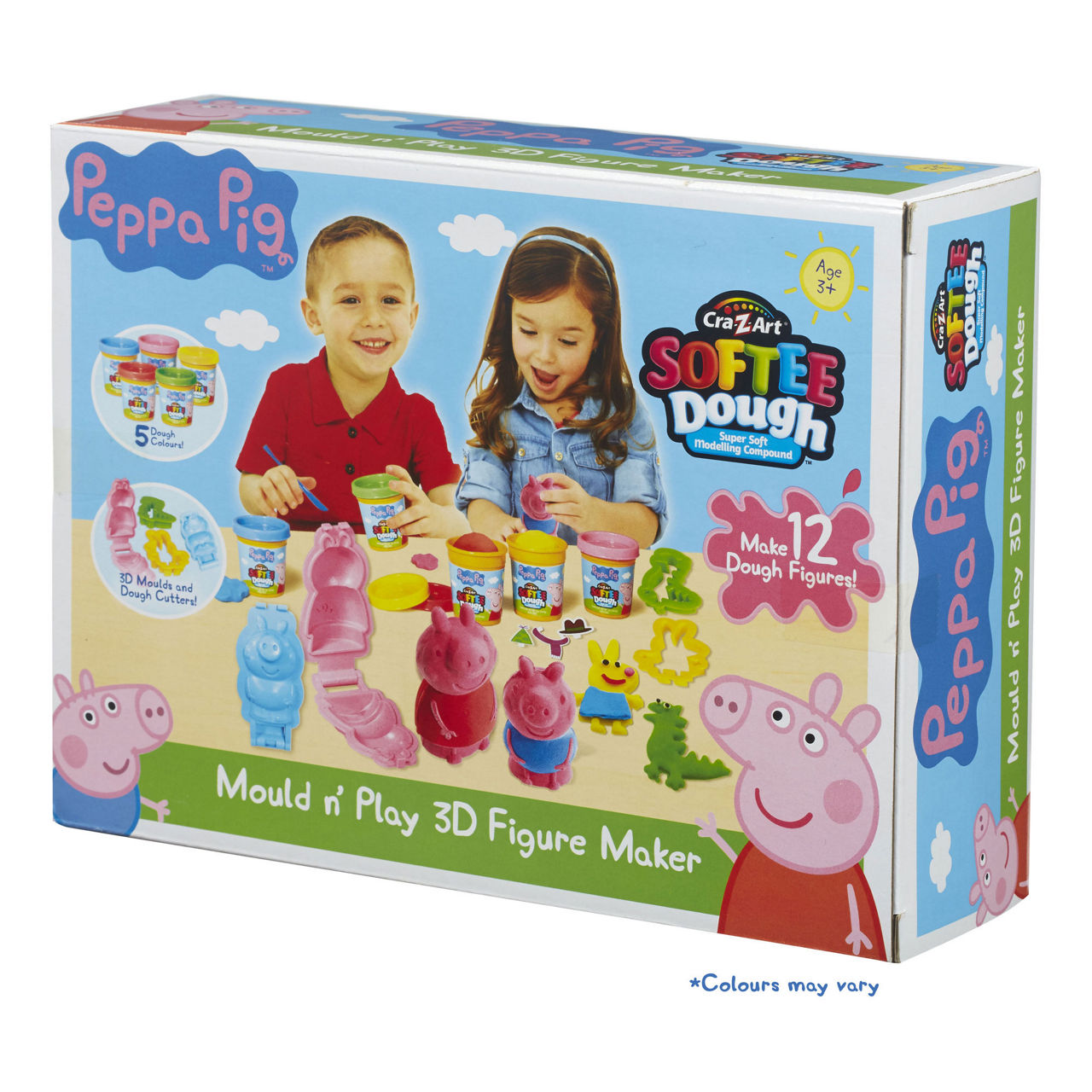 Peppa pig mould n play 3d hot sale figure maker