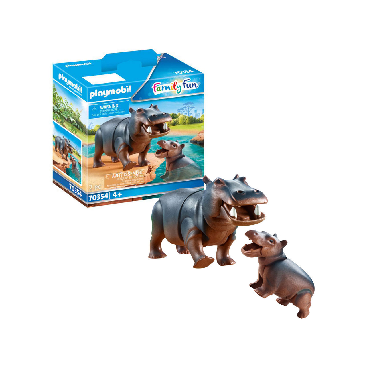 Playmobil hippopotamus hot sale