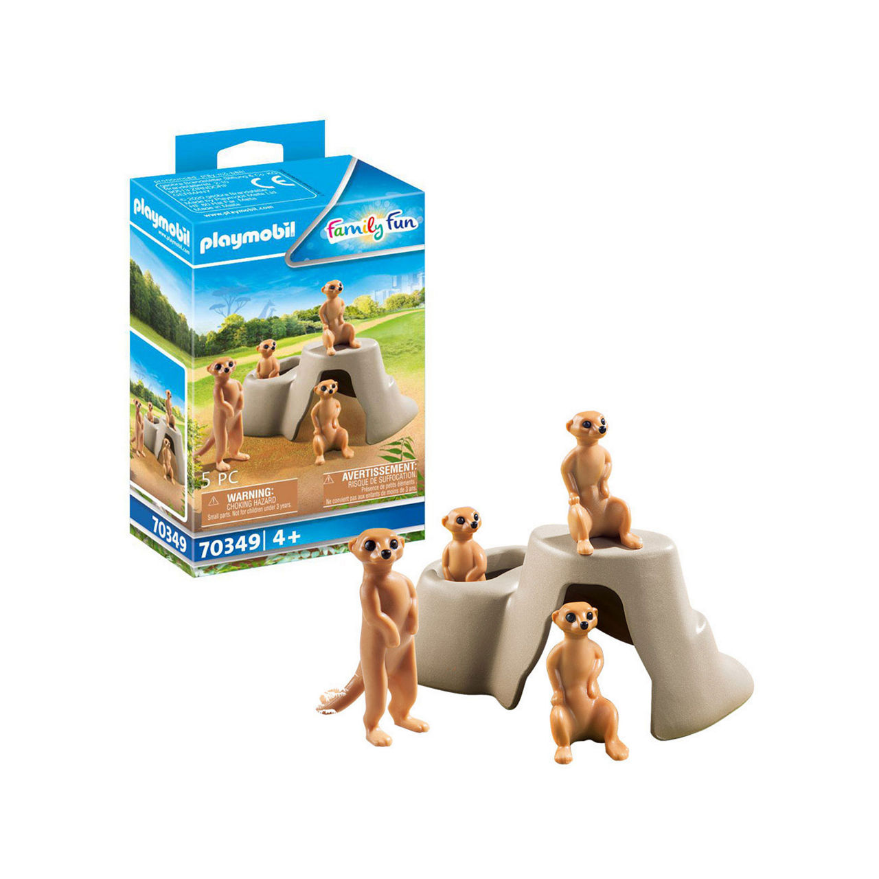 Playmobil cheap meerkat family