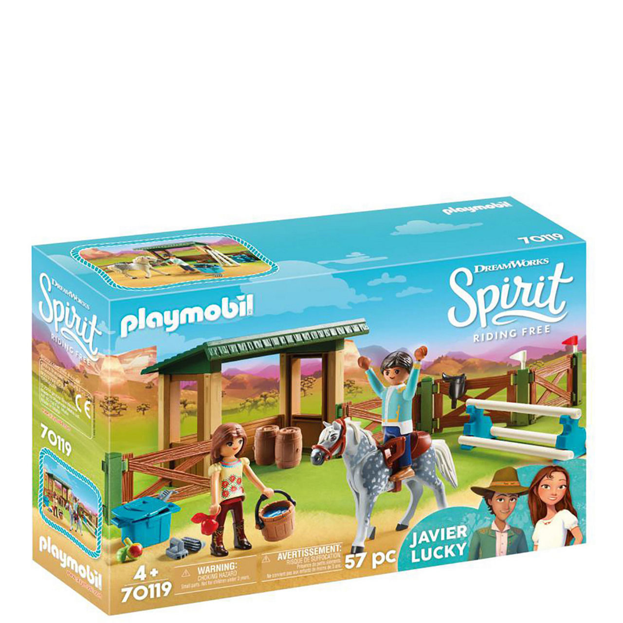 Playmobil spirit riding free online