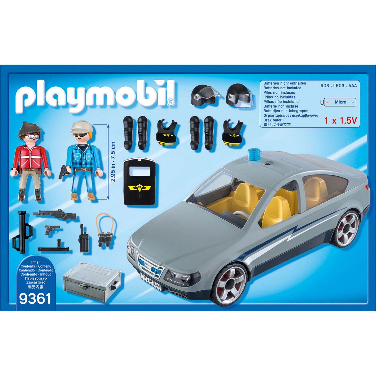 Playmobil undercover car online