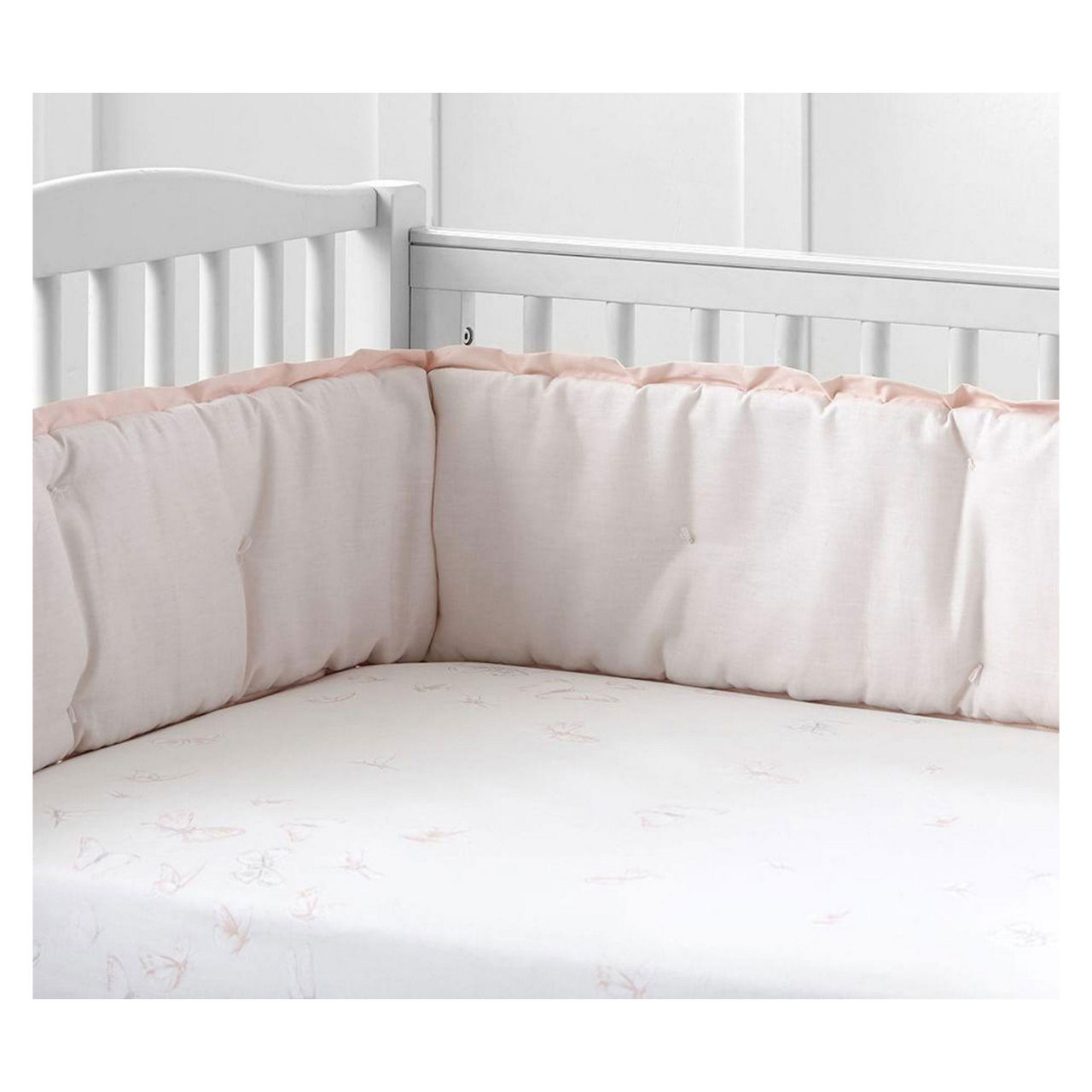 POTTERY BARN KIDS Ethereal Sateen Fitted Cot Sheet