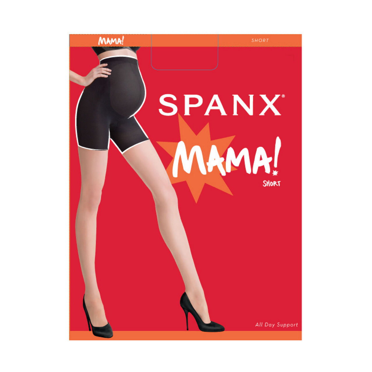 SPANX Maternity Shorts, shorts, Mama approved ✓ Bump supported ✓ Get back  to the bump and grind with our comfortable maternity styles. #Spanx # Maternity Shop our Mama Shorts