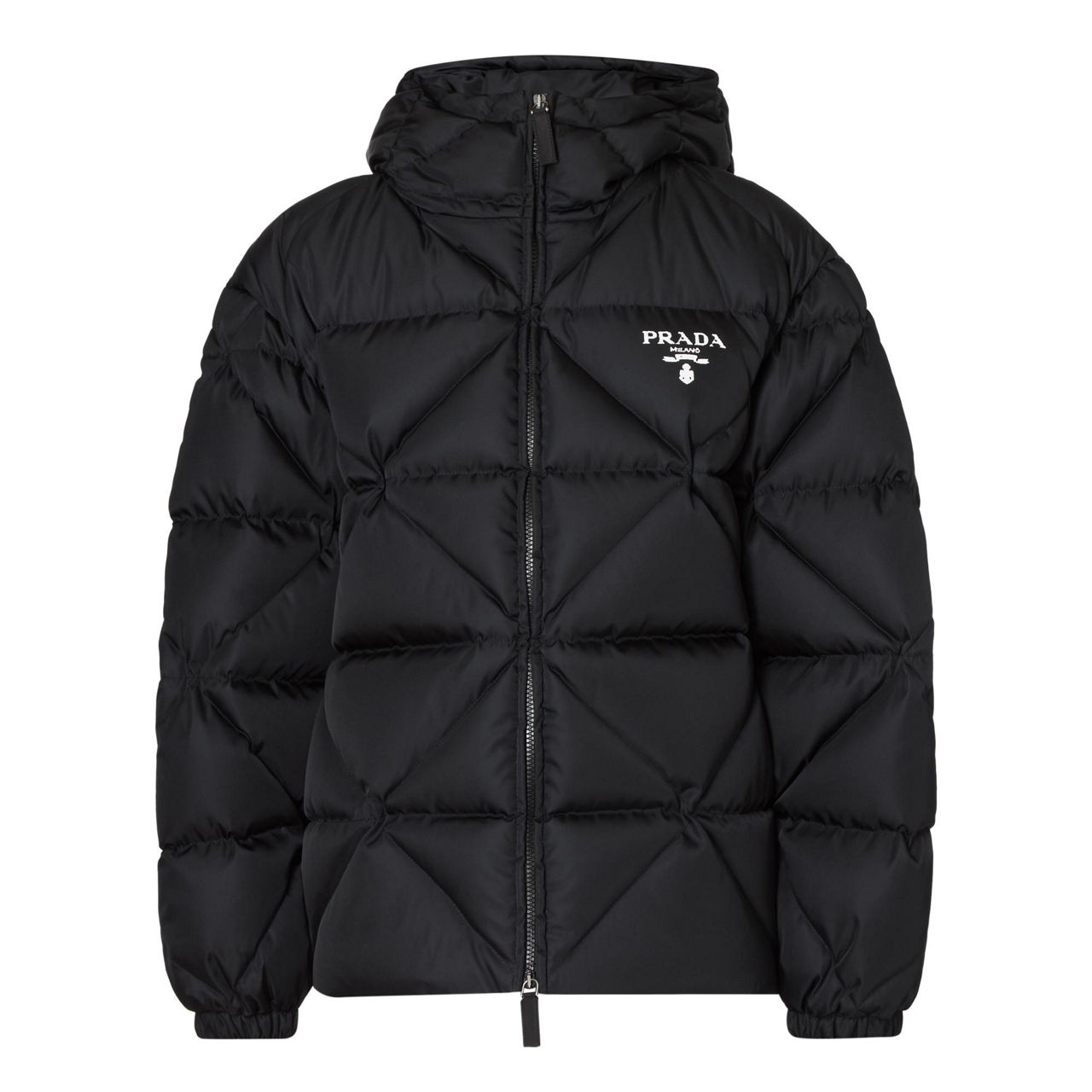 PRADA Re Nylon Hooded Down Coat