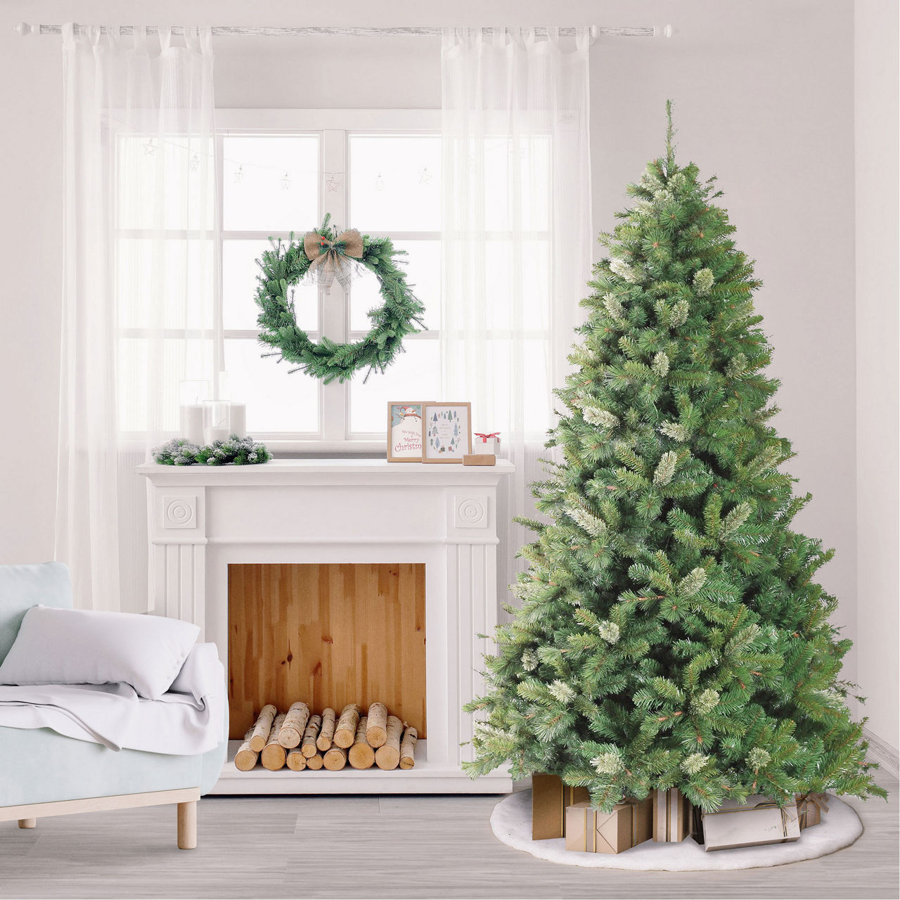 PULEO Brookfield Artificial Tree 6ft